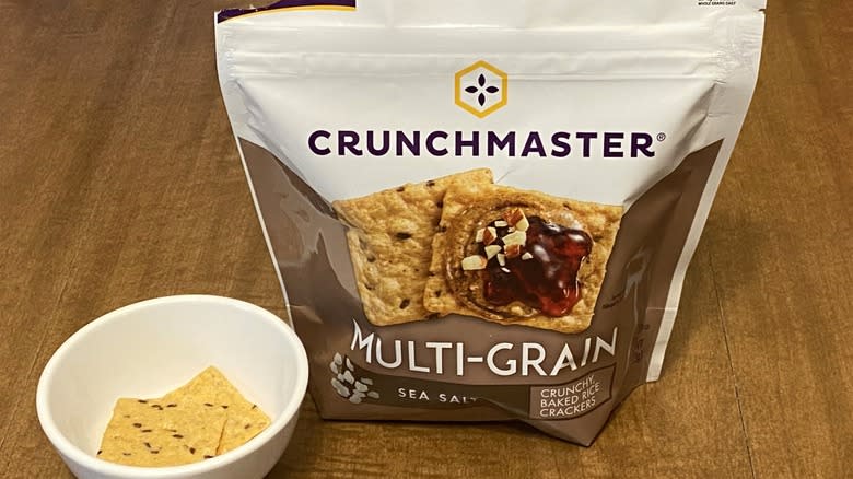 Crunchmaster gluten-free crackers