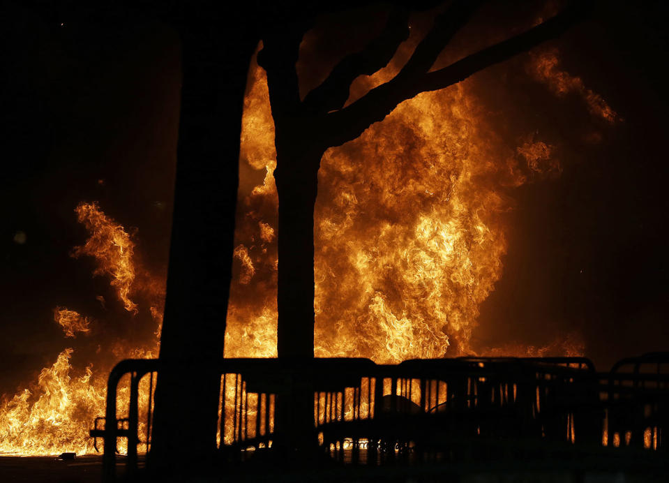 Event canceled as thousands protest in Berkeley