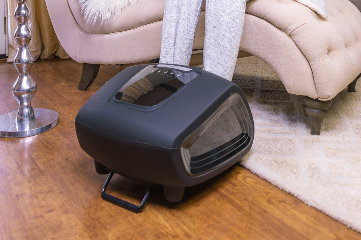 Start the New Year Off on the Right Foot With This Zyllion Shiatsu Foot Massager with Heat
