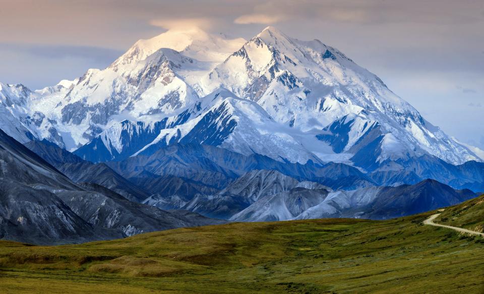 Denali (formerly known as Mount McKinley) is the highest mountain in North America at 20,310 feet.