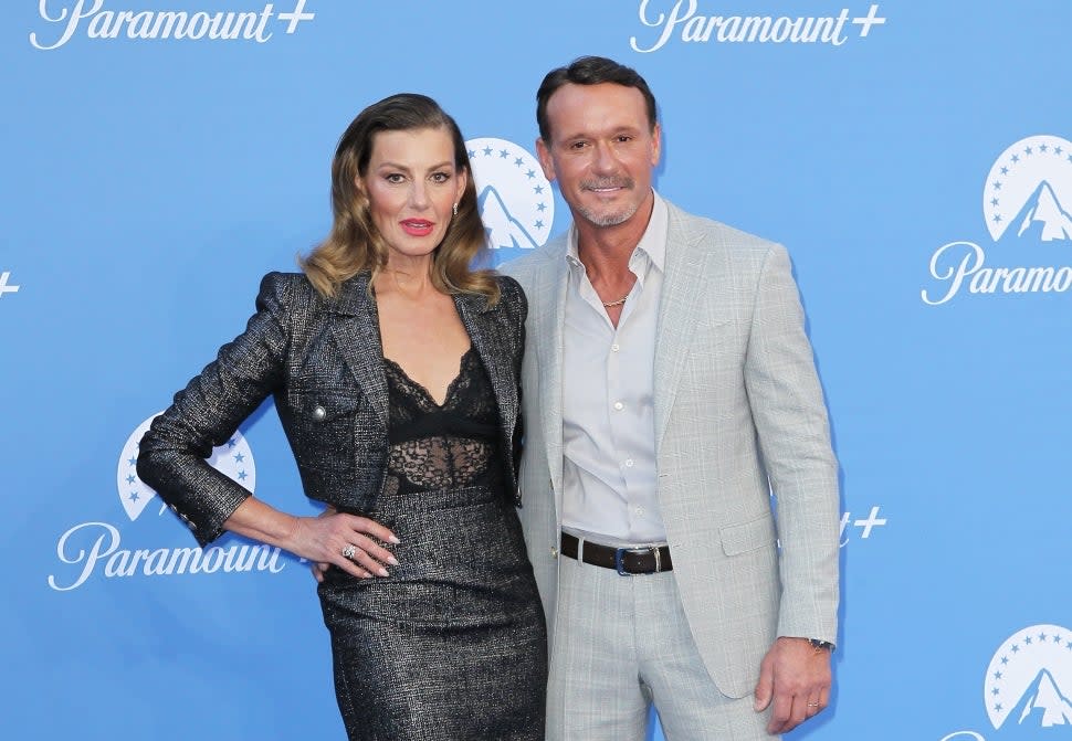 Faith Hill and Tim McGraw Attend the Paramount+ Launch Event
