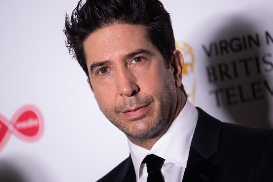 David Schwimmer was a recent guest of Jessie Ware's podcast, Table Manners. (Getty Images)