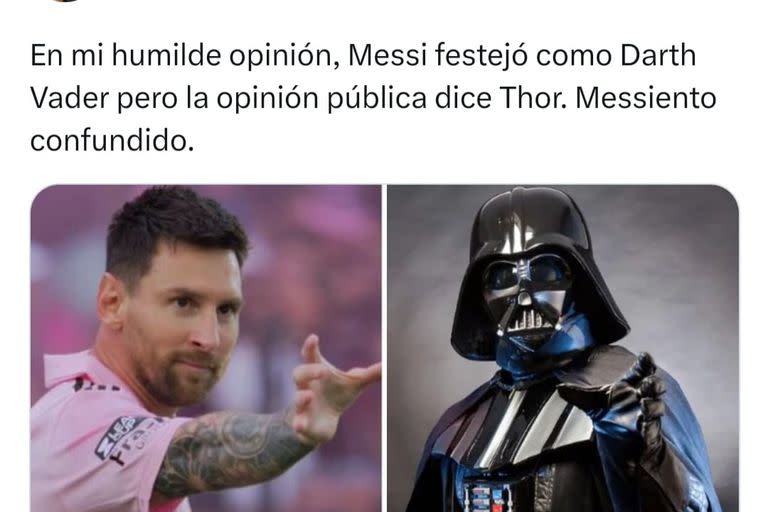 Los fanáticos lanzaron un sinfín de teorías sobre el festejo de Lionel Messi