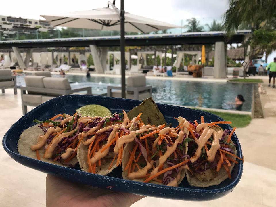 Tacos at W Hotel Riviera Nayarit