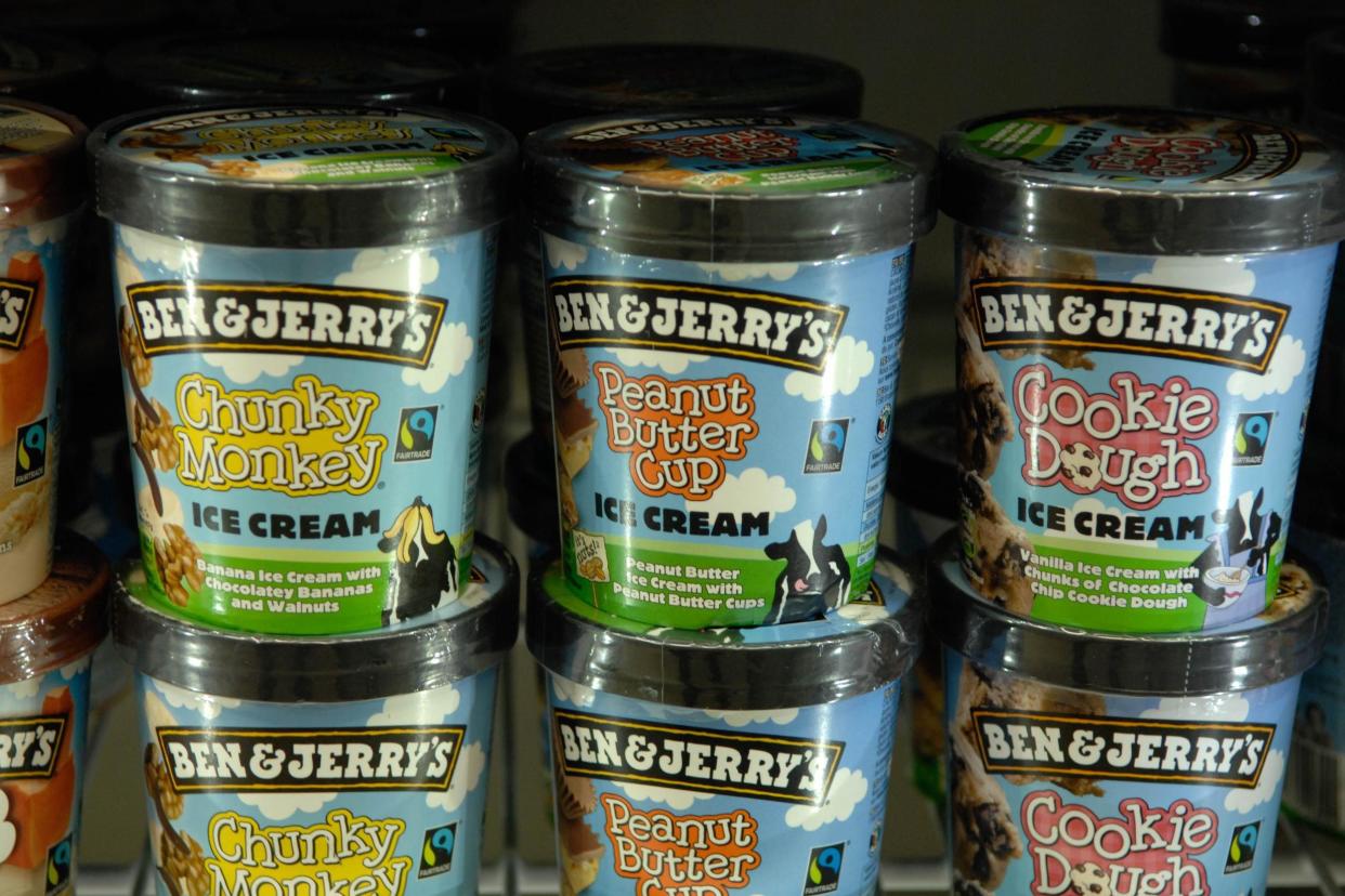 Some Ben and Jerry's ice creams were tainted with glyphosate, tests found: Newscast/REX/Shutterstock
