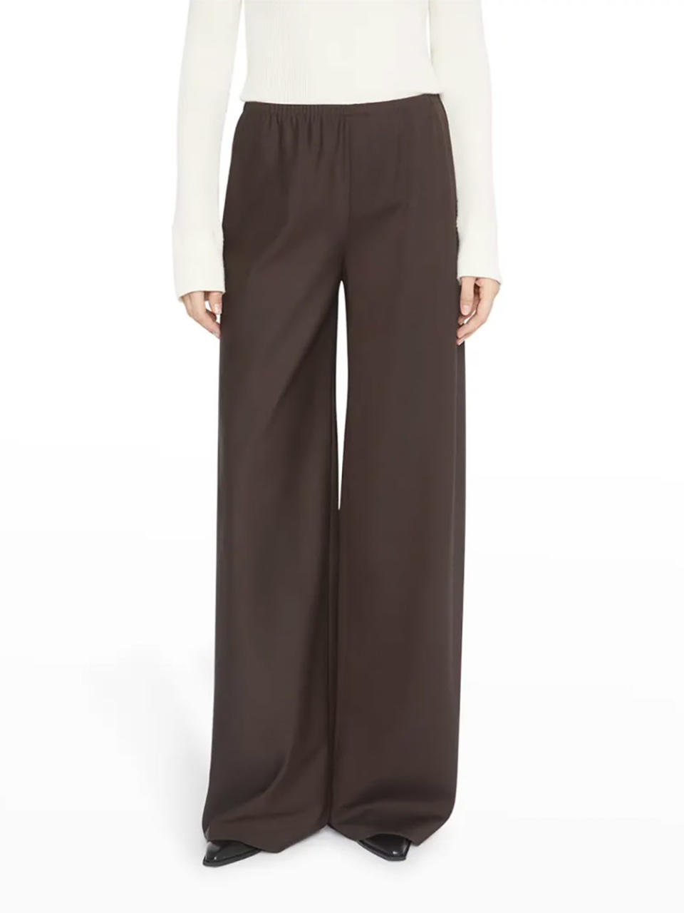 The Row Gala Wide-Leg Wool Pants