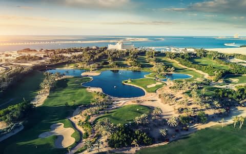 the Jebel Ali Palm Tree Court 