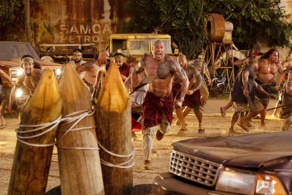 Dwayne Johnson as Luke Hobbs in 'Fast & Furious Presents: Hobbs & Shaw' (Photo:  Frank Masi / © Universal / Courtesy Everett Collection) 