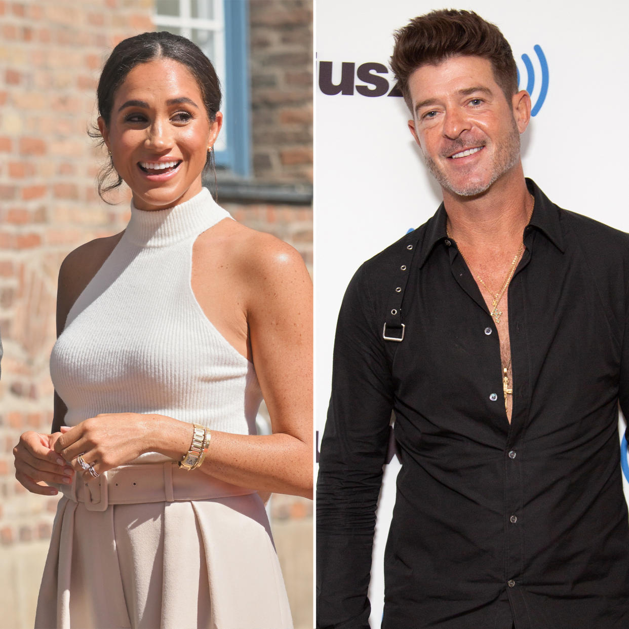 Why Meghan Markle Wrote Robin Thicke Wedding Invitations