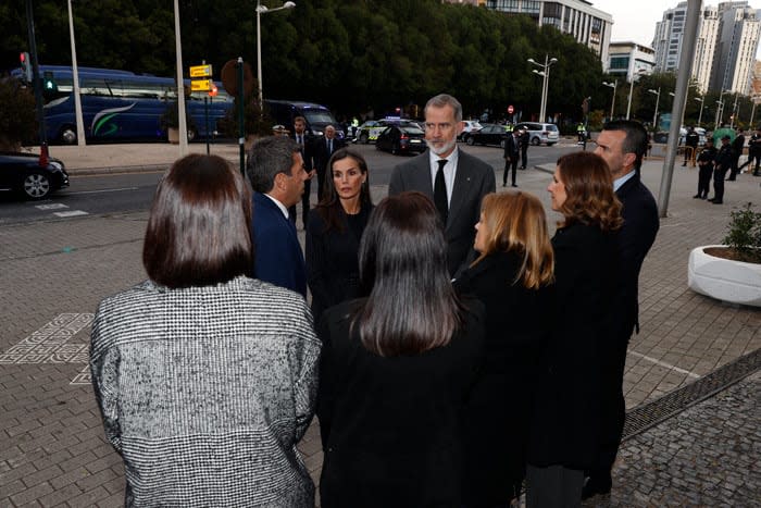 Los Reyes en Valencia con las víctimas de los incendios