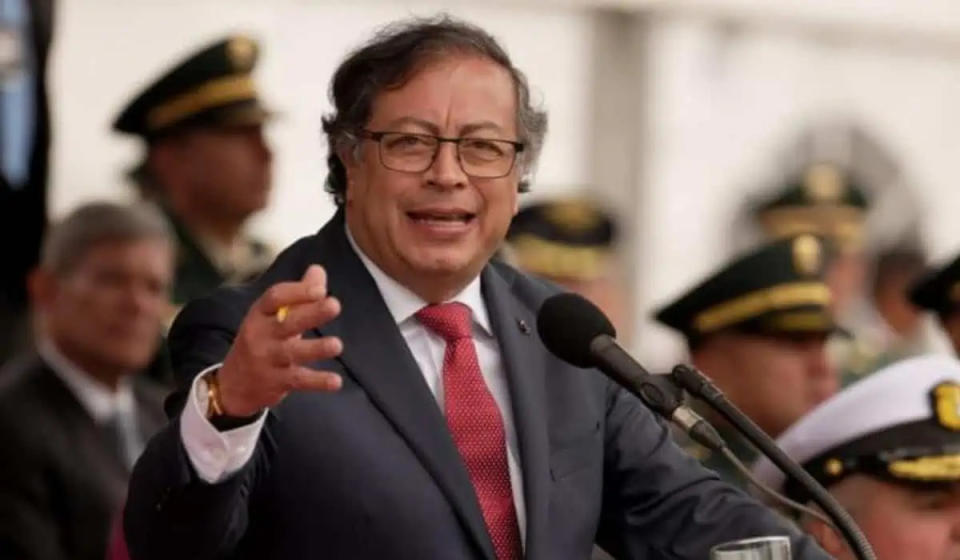 Gustavo Petro perdió más de 16 puntos de imagen favorable. Imagen: Presidencia