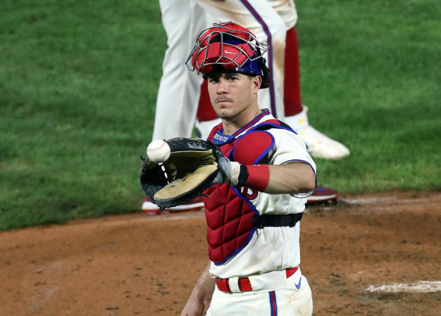 J.T. Realmuto injury: Phillies catcher out of lineup vs. Nationals