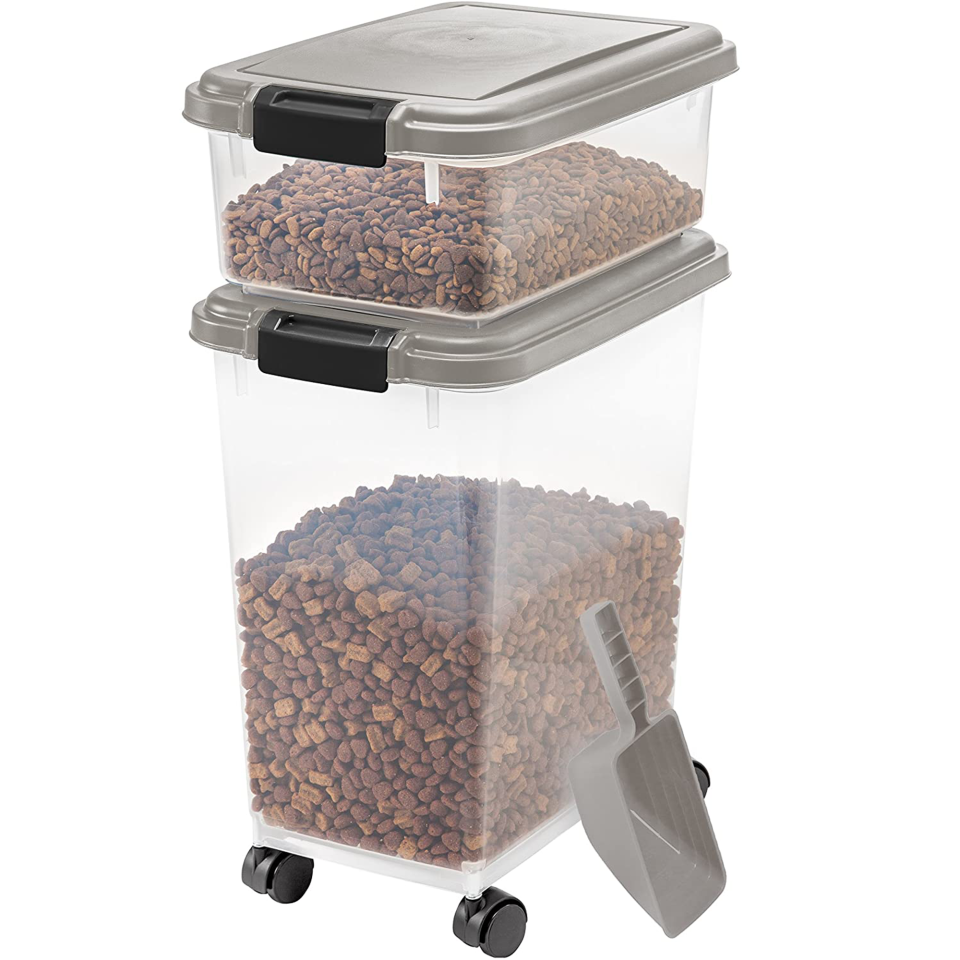 3-Piece Airtight Pet Food Storage Container Combo