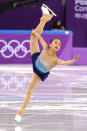 <p>Xiangning Li of China competes in the Figure Skating Team Event  Ladies Short Program on day two of the PyeongChang 2018 Winter Olympic Games at Gangneung Ice Arena on February 11, 2018 in Gangneung, South Korea. (Photo by Maddie Meyer/Getty Images) </p>