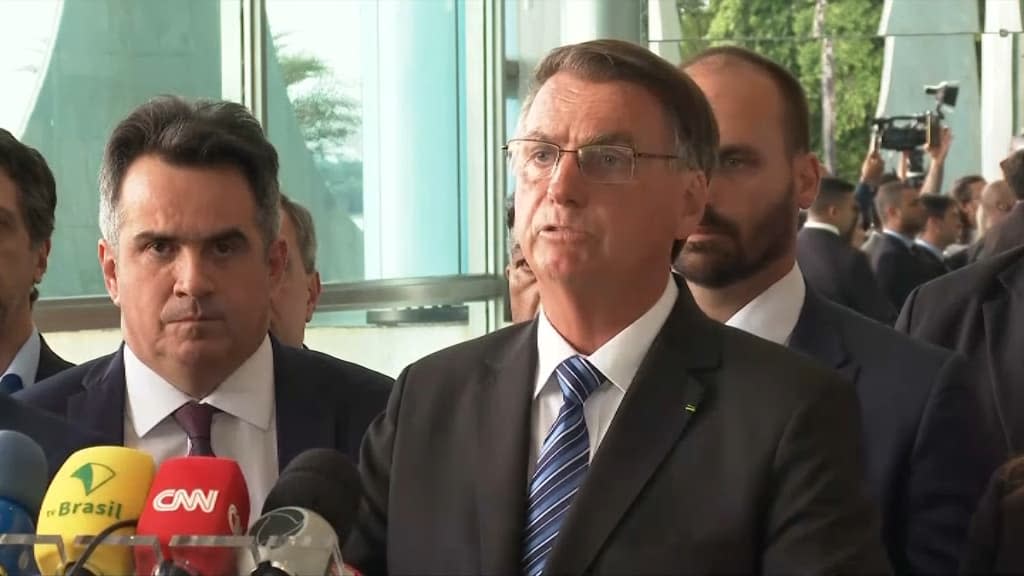 Le président brésilien Jair Bolsonaro le 1er novembre 2022. - BFMTV