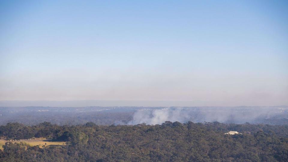 Smoke over Sydney