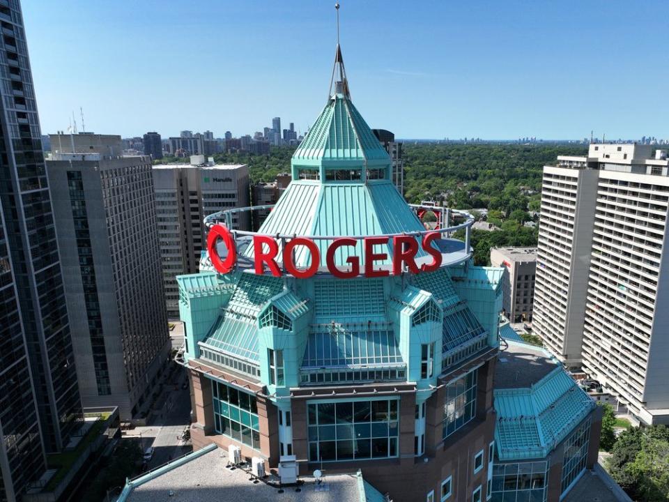 Corporate campus of Canadian media conglomerate Rogers Communications in Toronto