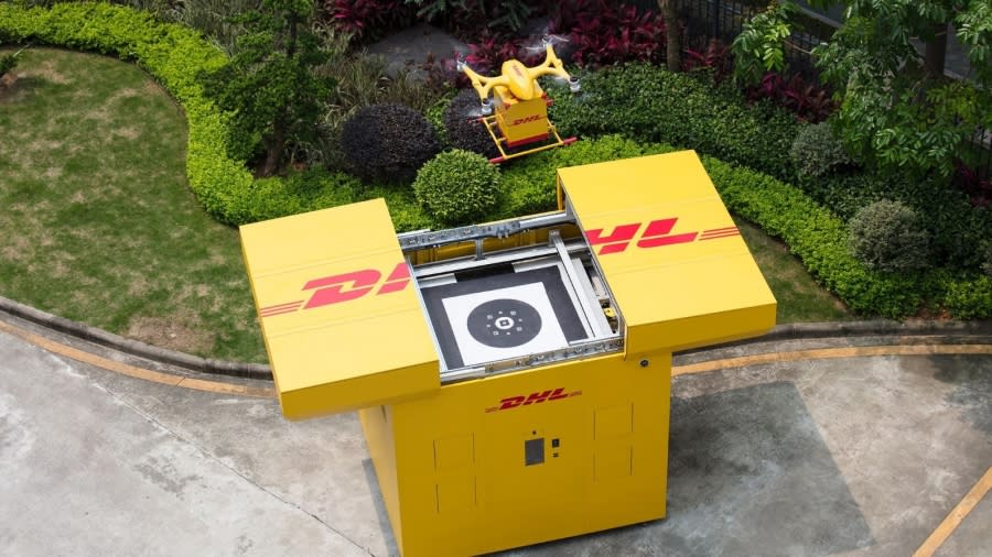 DHL Express 推出定期全自動智慧城市無人機配送服務