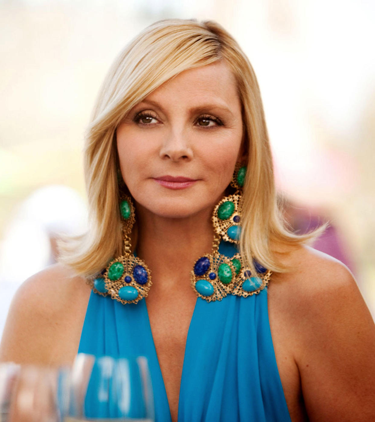 Kim Cattrall as Samantha Jones in the movie 