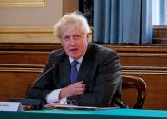 British PM Johnson holds cabinet meeting at Foreign Office in London