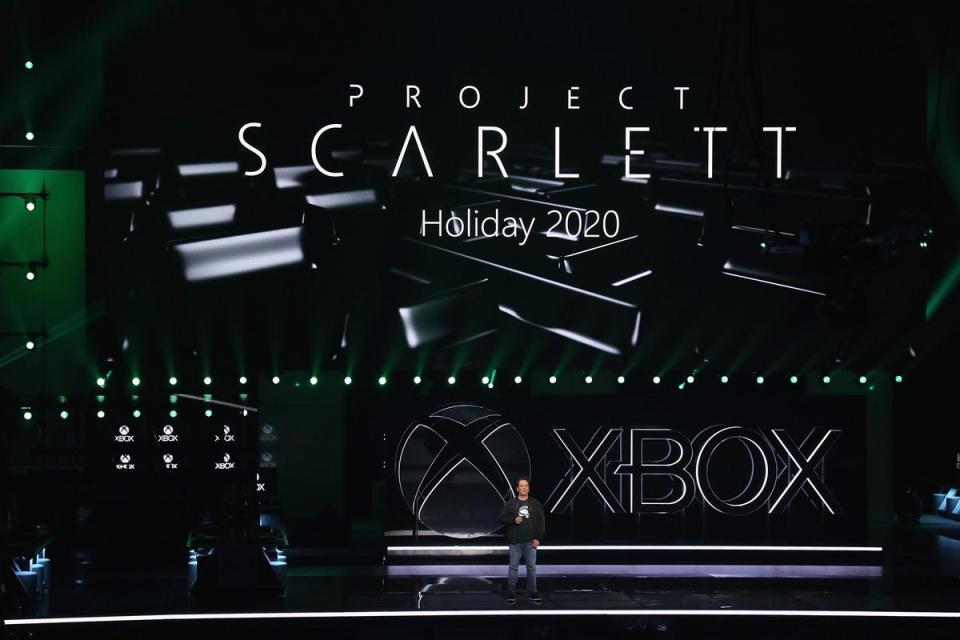 Project Scarlett to succeed Xbox One: Microsoft announced Project Scarlett, the successor to the Xbox One, at E3 2019. The company said that the new console will be 4 times as powerful as the Xbox One and is slated for a release date of Christmas 2020 (Getty)