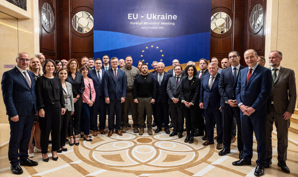 EU Foreign Ministers Ukraine (JosepBorellF via X)