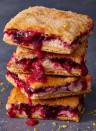 <p>Tart, tangy, and sweet, these <a href="https://www.delish.com/cooking/recipe-ideas/g2837/cheesecake-recipes/" rel="nofollow noopener" target="_blank" data-ylk="slk:cheesecake;elm:context_link;itc:0;sec:content-canvas" class="link ">cheesecake</a> bars are sandwiched between a pastry crust that just happens to be super-easy to make (thank you, store-bought <a href="https://www.delish.com/cooking/recipe-ideas/g3332/crescent-roll-recipes/" rel="nofollow noopener" target="_blank" data-ylk="slk:crescent roll dough;elm:context_link;itc:0;sec:content-canvas" class="link ">crescent roll dough</a>!). Plus, we snuck in one of our favorite spice combos to add a cozy touch: <a href="https://www.delish.com/cooking/recipe-ideas/a23573586/pumpkin-pie-spice-recipe/" rel="nofollow noopener" target="_blank" data-ylk="slk:pumpkin spice;elm:context_link;itc:0;sec:content-canvas" class="link ">pumpkin spice</a>.</p><p>Get the <strong><a href="https://www.delish.com/cooking/recipe-ideas/a41516252/lemon-cranberry-cheesecake-bars-recipe/" rel="nofollow noopener" target="_blank" data-ylk="slk:Lemon Cranberry Cheesecake Bars recipe;elm:context_link;itc:0;sec:content-canvas" class="link ">Lemon Cranberry Cheesecake Bars recipe</a></strong>.</p>