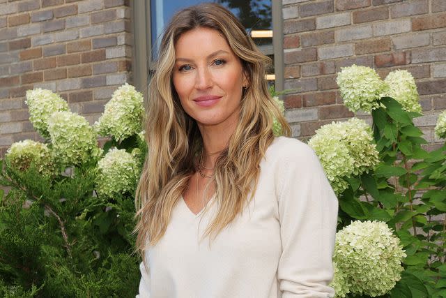 <p>Michael Loccisano/Getty Images</p> Gisele Bündchen attends the Gisele Bündchen x Gaia Herbs Launch Event on Sept. 15, 2023, in New York City