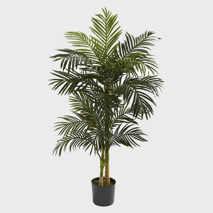 Nearly Natural Golden Cane Palm Artificial Tree