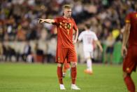 <p>Kevin De Bruyne is part of the Belgium squad valued at €835m. </p>