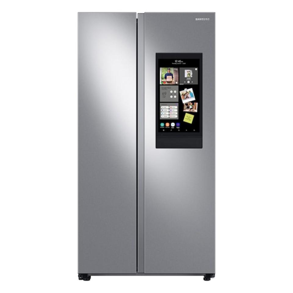 5) 27.3-Cubic-Foot Side-by-Side Refrigerator