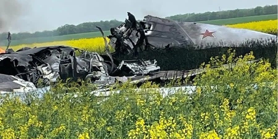 TU-22M3 that crashed in Russia