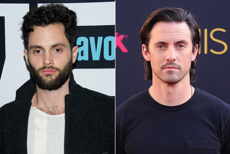 Penn Badgley and Milo Ventimiglia