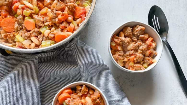 Sausage And White Bean Cassoulet