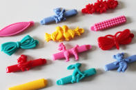 <div class="caption-credit"> Photo by: prettyswellblog.com</div><b>Baby barrettes</b> <br> These old school plastic Goody barrettes are adorable for kids under five, but in the '90s Courtney Love and fellow riot grrrls inspired teens to adopt the juvenile accessory.