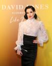 Dita Von Teese attends the David Jones Luxury Beauty and Designer Accessories Floor Launch at the David Jones Elizabeth Street Store in Sydney on Tuesday.