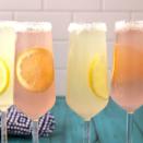 <p>The ultimate summer brunch drink. </p><p>Get the <a href="https://www.delish.com/uk/cocktails-drinks/a32996441/lemonade-mimosas-recipe/" rel="nofollow noopener" target="_blank" data-ylk="slk:Lemonade Mimosas" class="link ">Lemonade Mimosas</a> recipe.</p>