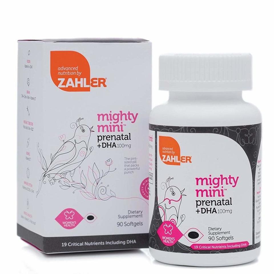 Zahler Mighty Mini Prenatal With DHA