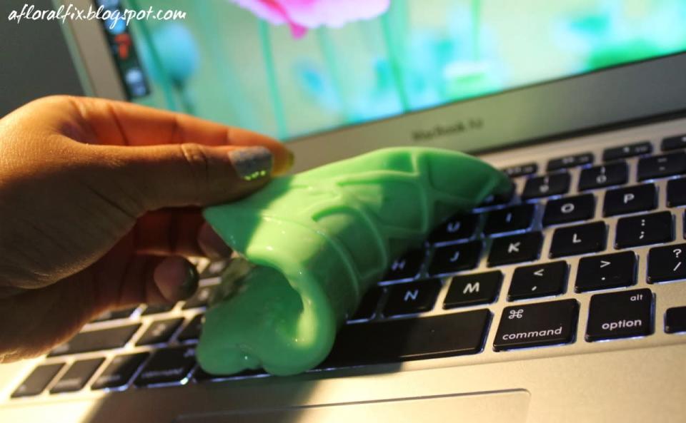 Consider making DIY cleaning slime. (Yup! This is a thing)