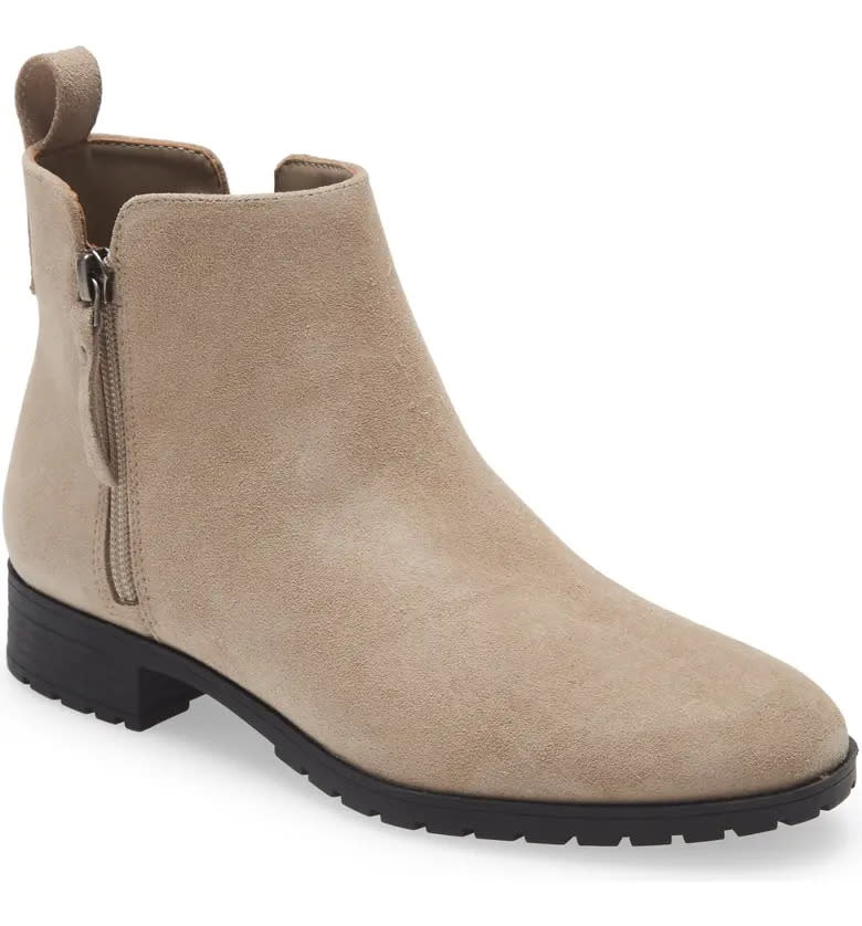 Caslon Brielle Water Resistant Bootie. Image via Nordstrom.