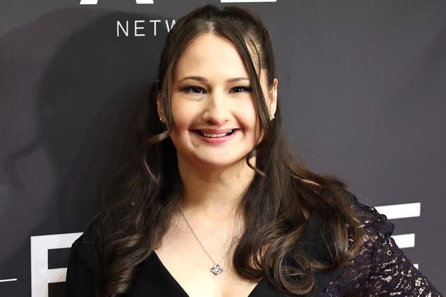 <p>Jamie McCarthy/Getty </p> Gypsy Rose Blanchard attends "The Prison Confessions Of Gypsy Rose Blanchard" Red Carpet Event on January 05, 2024 in New York City.