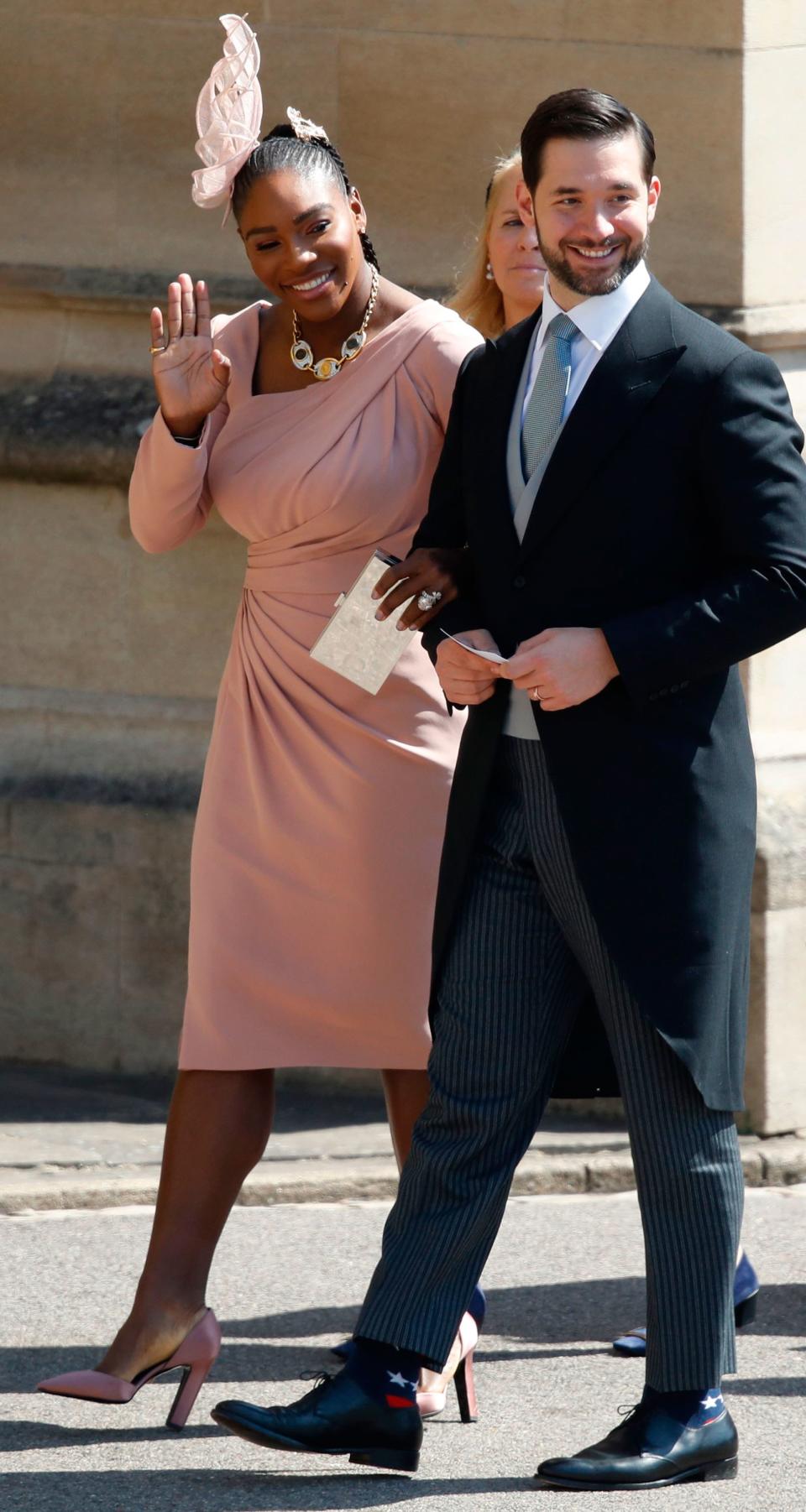 Priyanka Chopra takes pastel makeup cues from traditional English dressing at the Royal Wedding.