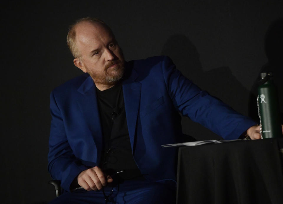 Louis C.K. in New York City in September 2017, before he admitted to multiple instances of sexual misconduct. (Photo: Ben Gabbe via Getty Images)