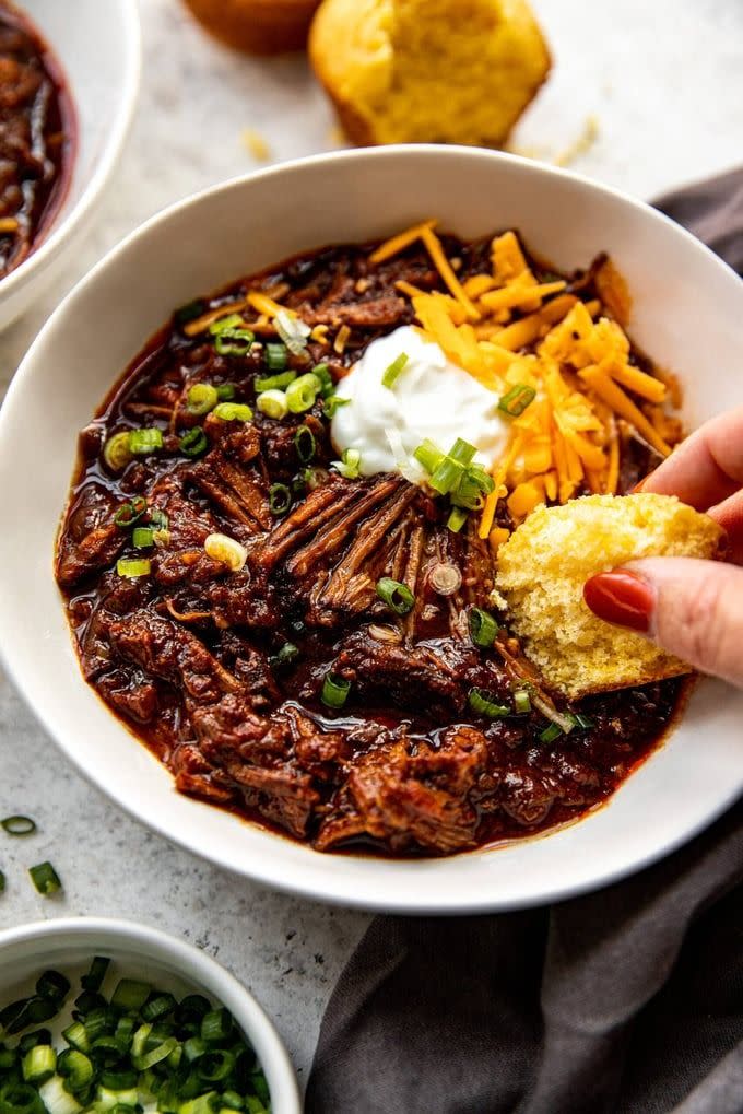 slow cooker texas chili
