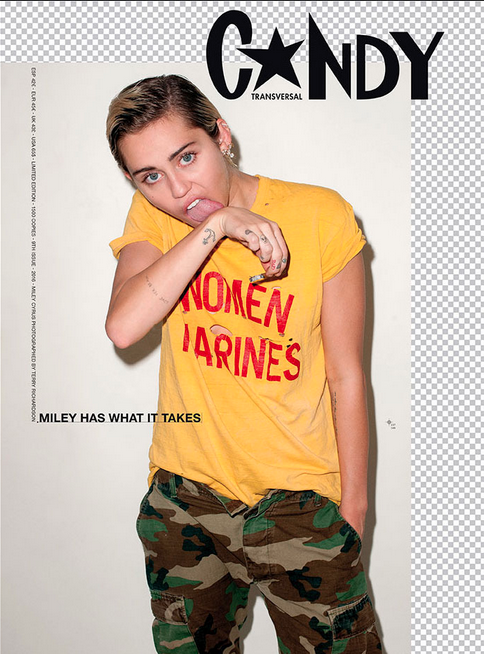 miley cyrus terry richardson shoot