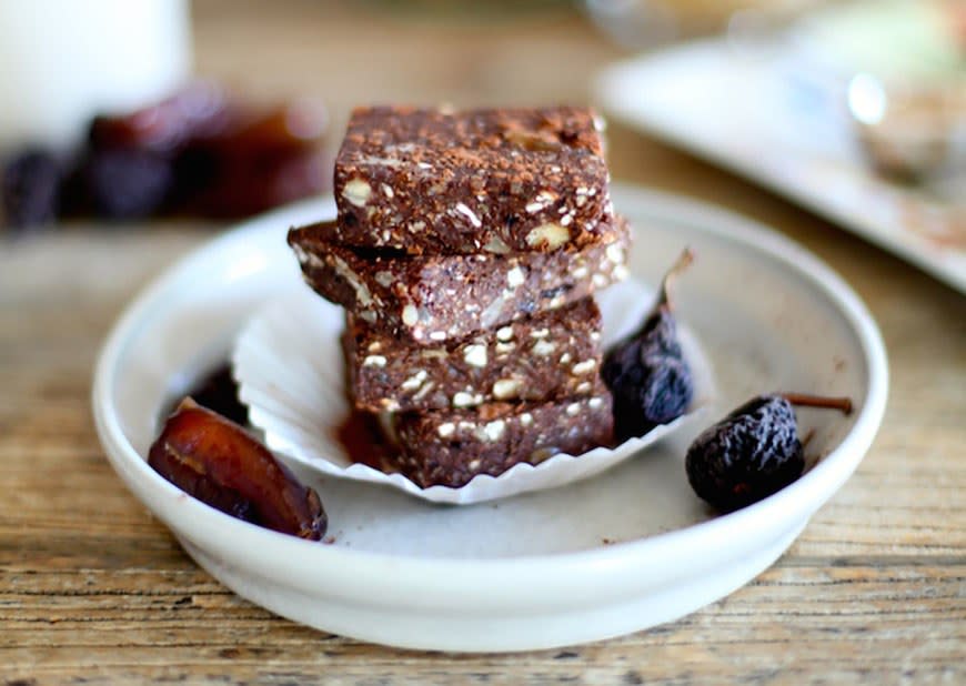 Vegan Double Chocolate Protein Fudge from Nutritionist in the Kitch