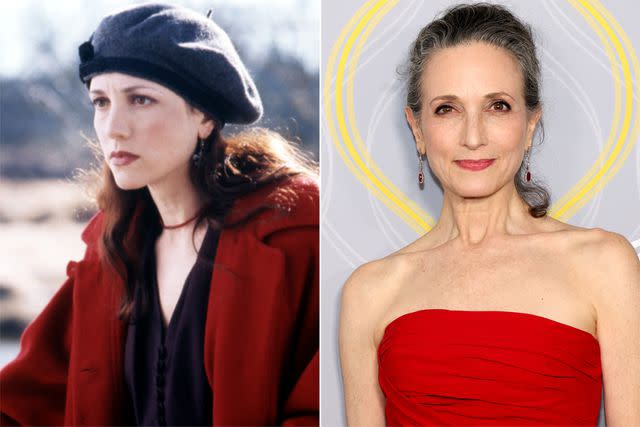 <p>Everett Collection; Getty Images</p> Bebe Neuwirth in 'Jumanji'
