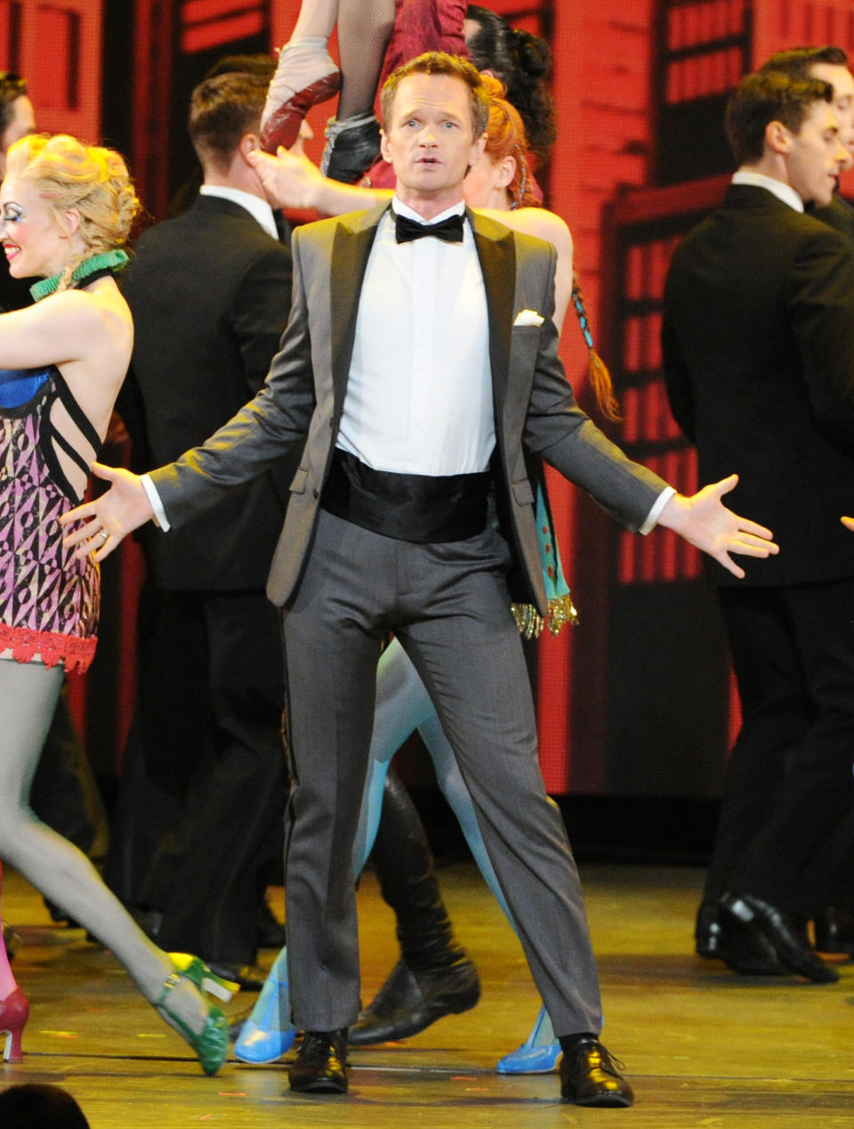 Actor Neil Patrick Harris performs on stage at the 67th Annual Tony Awards, on Sunday, June 9, 2013 in New York. (Photo by Evan Agostini/Invision/AP)