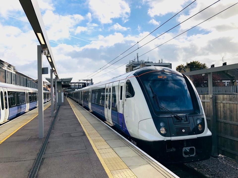 No go Donnerstag: Keine Züge der Elizabeth Line verlassen den Bahnhof Abbey Wood (Ross Lydall)