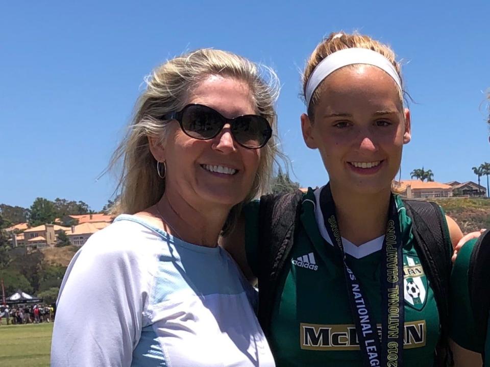 Lisa Gist Robertson's daughter Kendall, a college  soccer player, underwent a COVID-19 test to return to Rice University that cost $864.